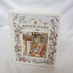 Brambley Hedge Winter Story Savings Book Bank Royal Doulton Vintage Rare